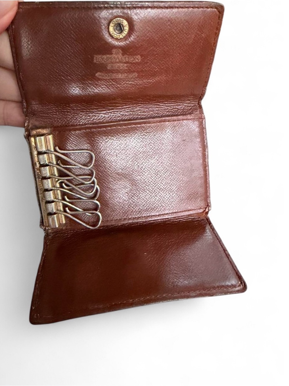 Louis Vuitton Pochette Marly Bandoulière with LV Key Holder Bundle. Comes w/ COA - Picture 7 of 17